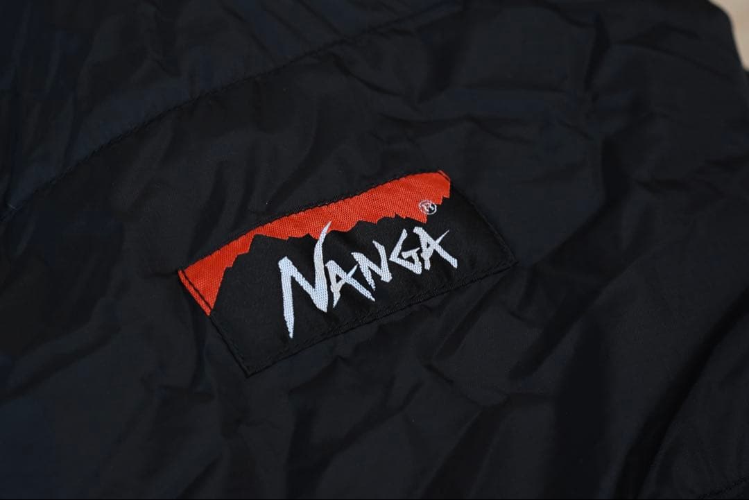 NANGA ナンガ/山渓別注　オーロラ 600DX 寝袋 シュラフ ブラック