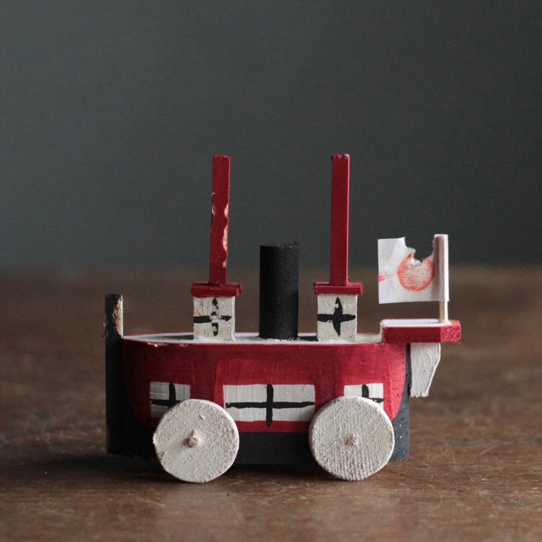 松江 蒸気船 郷土玩具 古道具 アンティーク