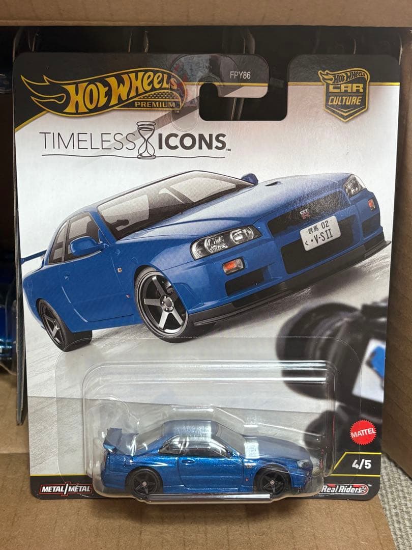 30台 スカイラインGT-R V-スペックⅡ R34 BNR34 ホットウィール