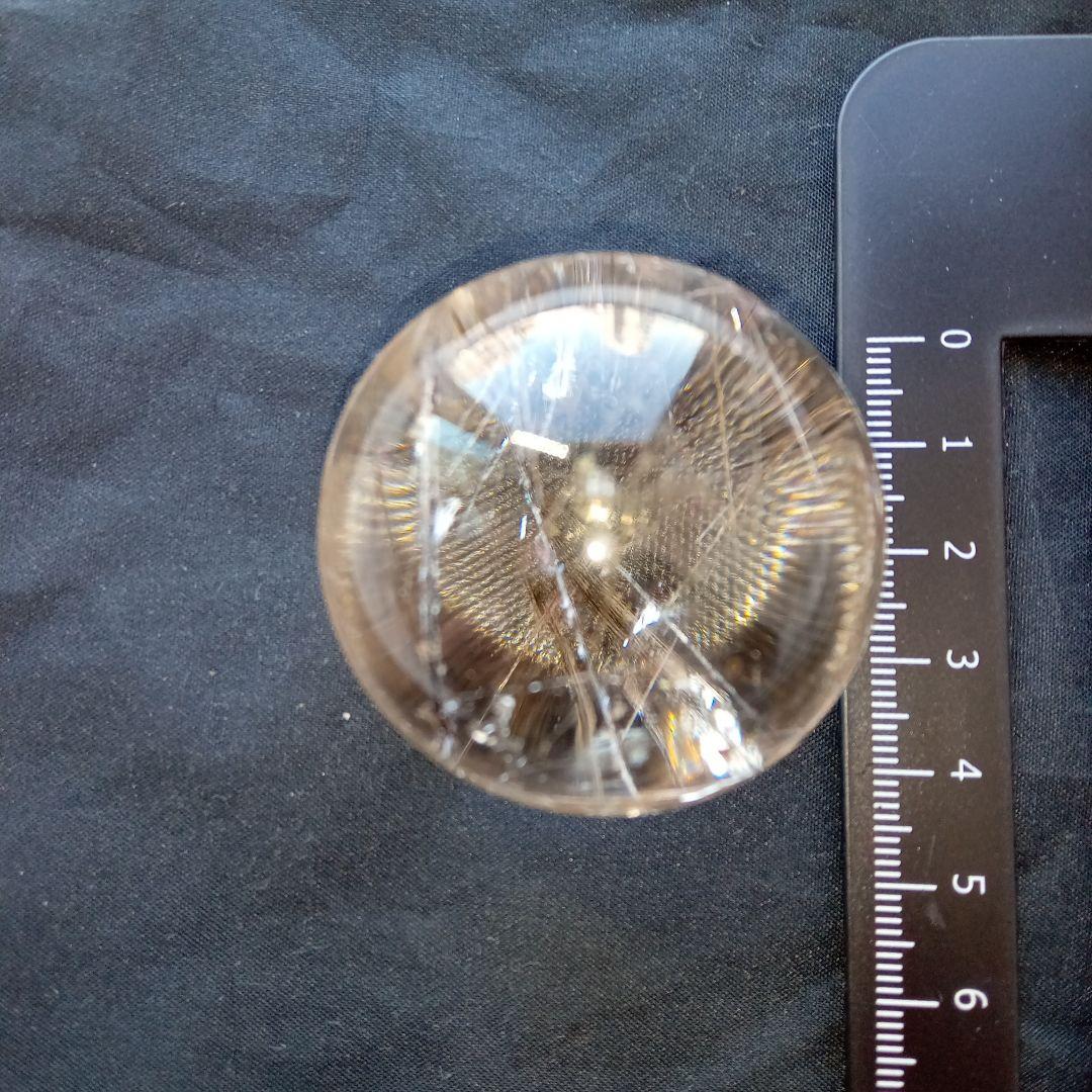 ルチルクオーツ　５センチ玉(4.5〜5)