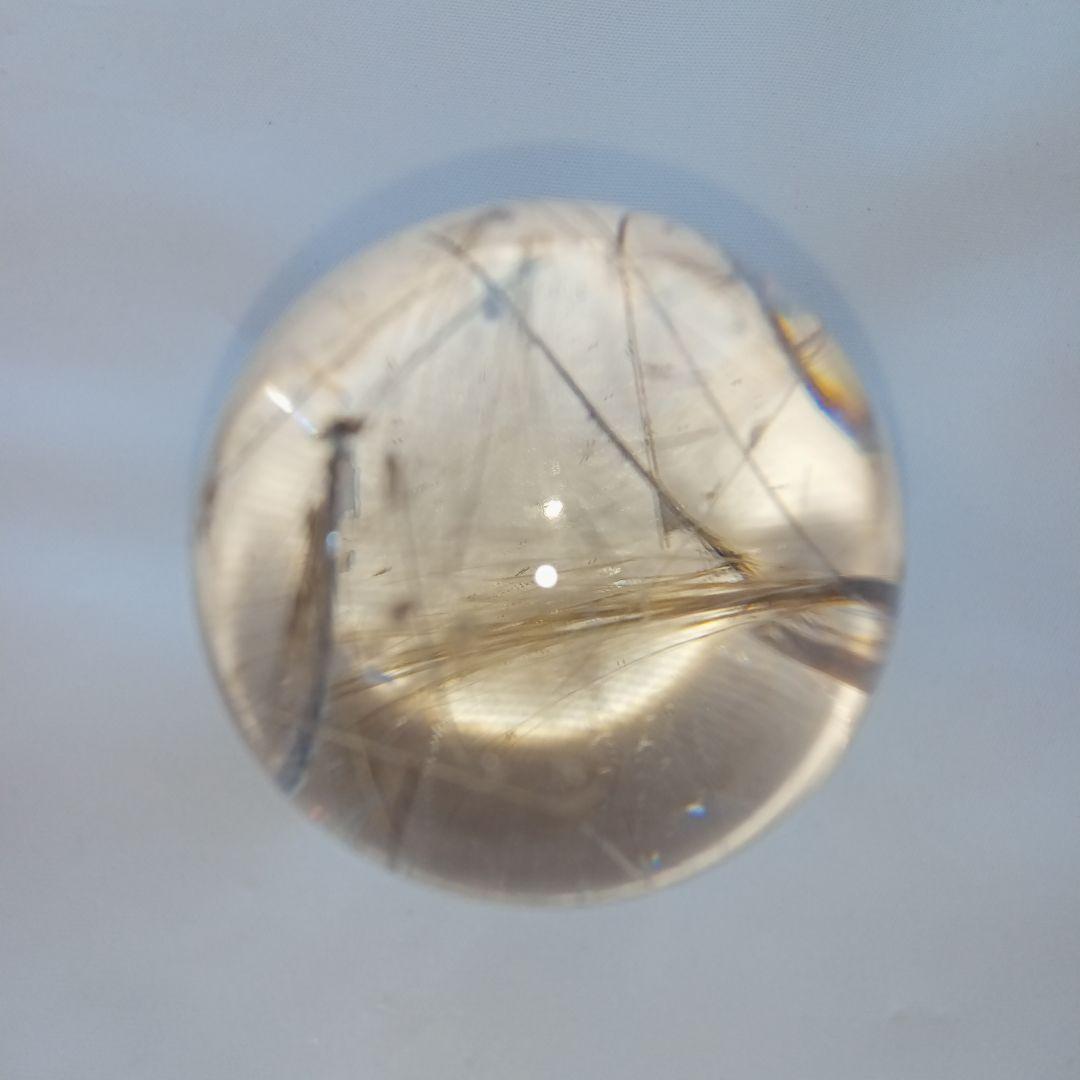 ルチルクオーツ　５センチ玉(4.5〜5)