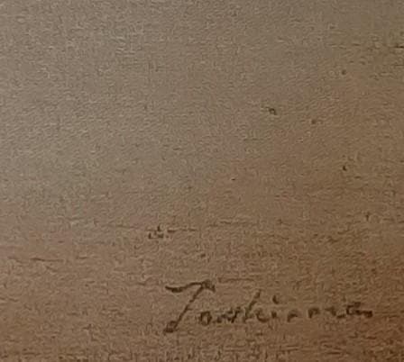 戸嶋但、「桜花」、希少画集の額装画、四季、風景、人気作品