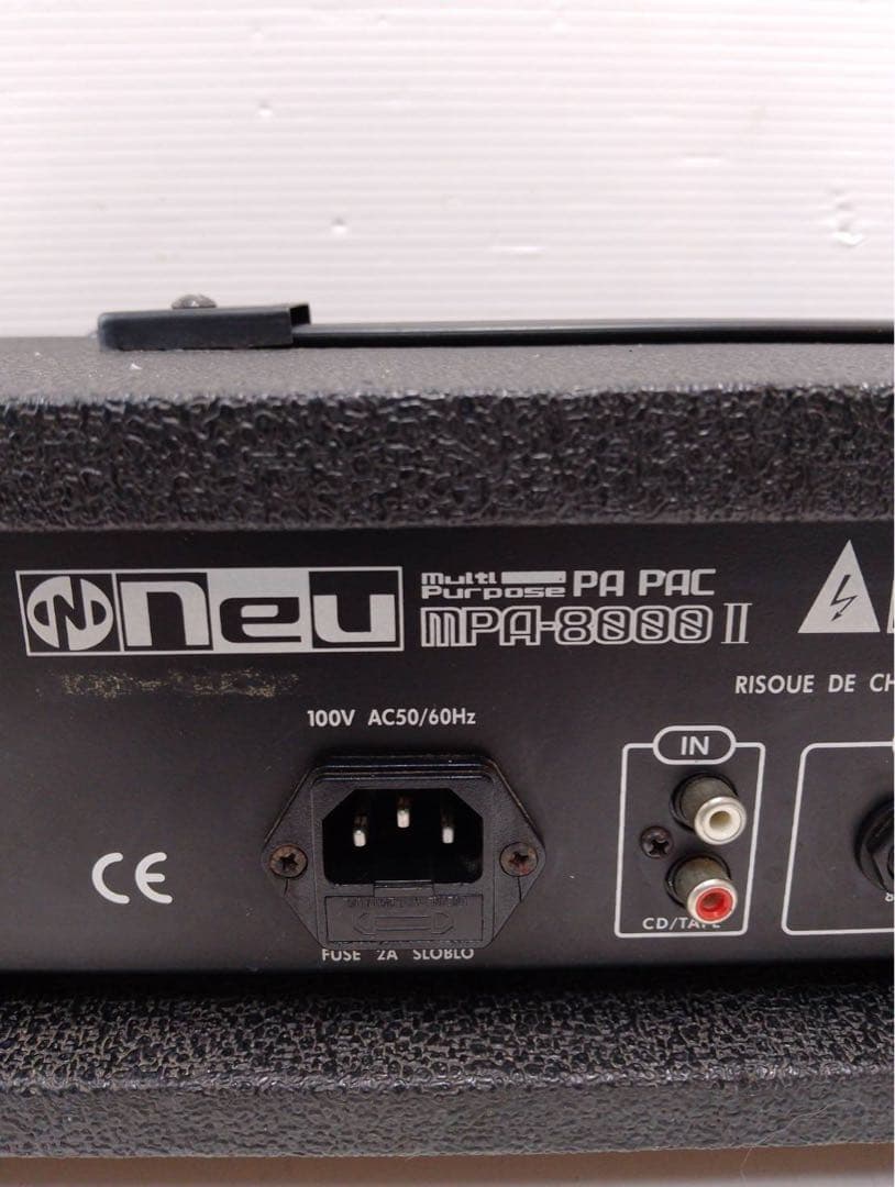 G2249 Neu 4chパワードミキサー MPA-8000 II PAアンプ