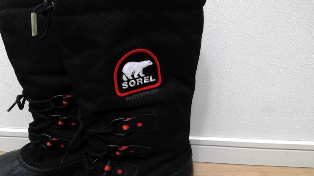 SOREL ソレル グレイシャーXT 防水 スノーブーツ 23 美品　ロング