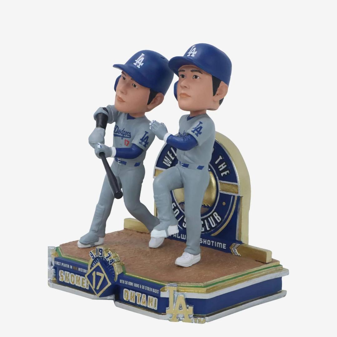 大谷翔平 ドジャース 50/50 達成記念 ダブルボブルヘッド 限定550体