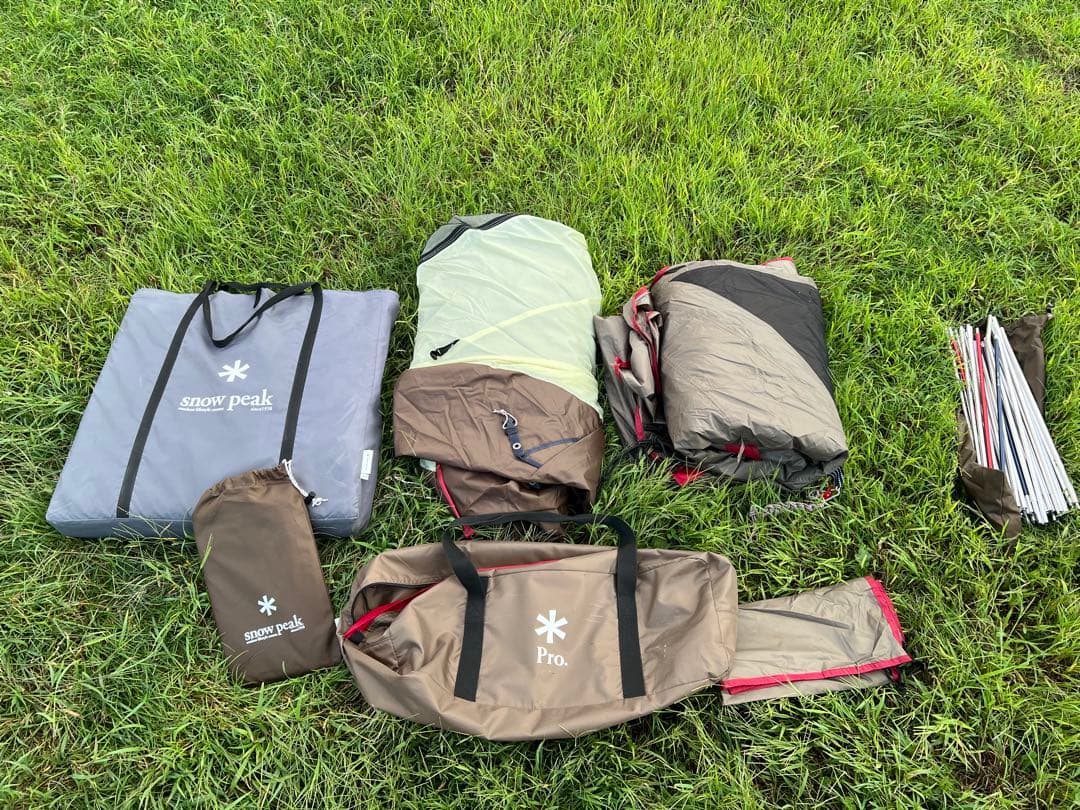 ランドブリーズPro.3 グランドシート＋インナーマット