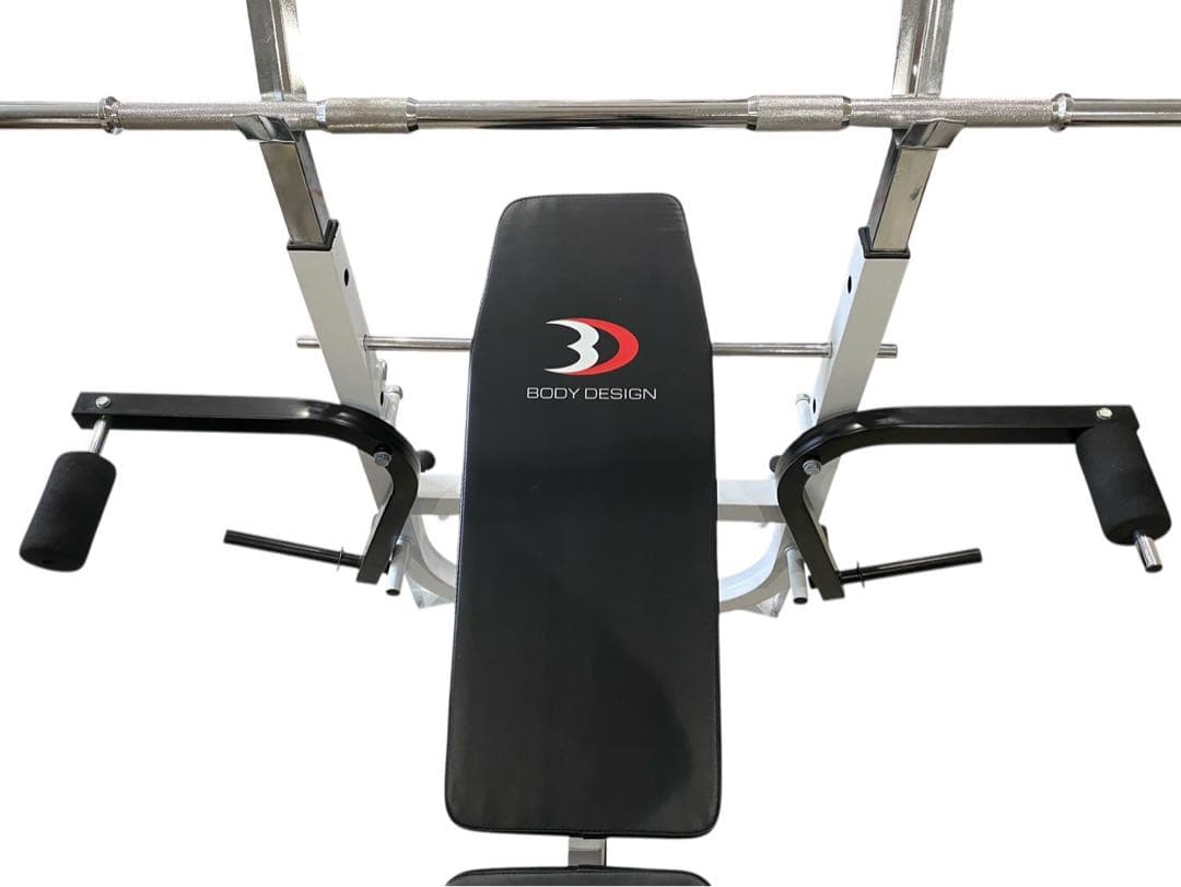 ★BODY DESIGN マルチプレスベンチシャフト付き D-003