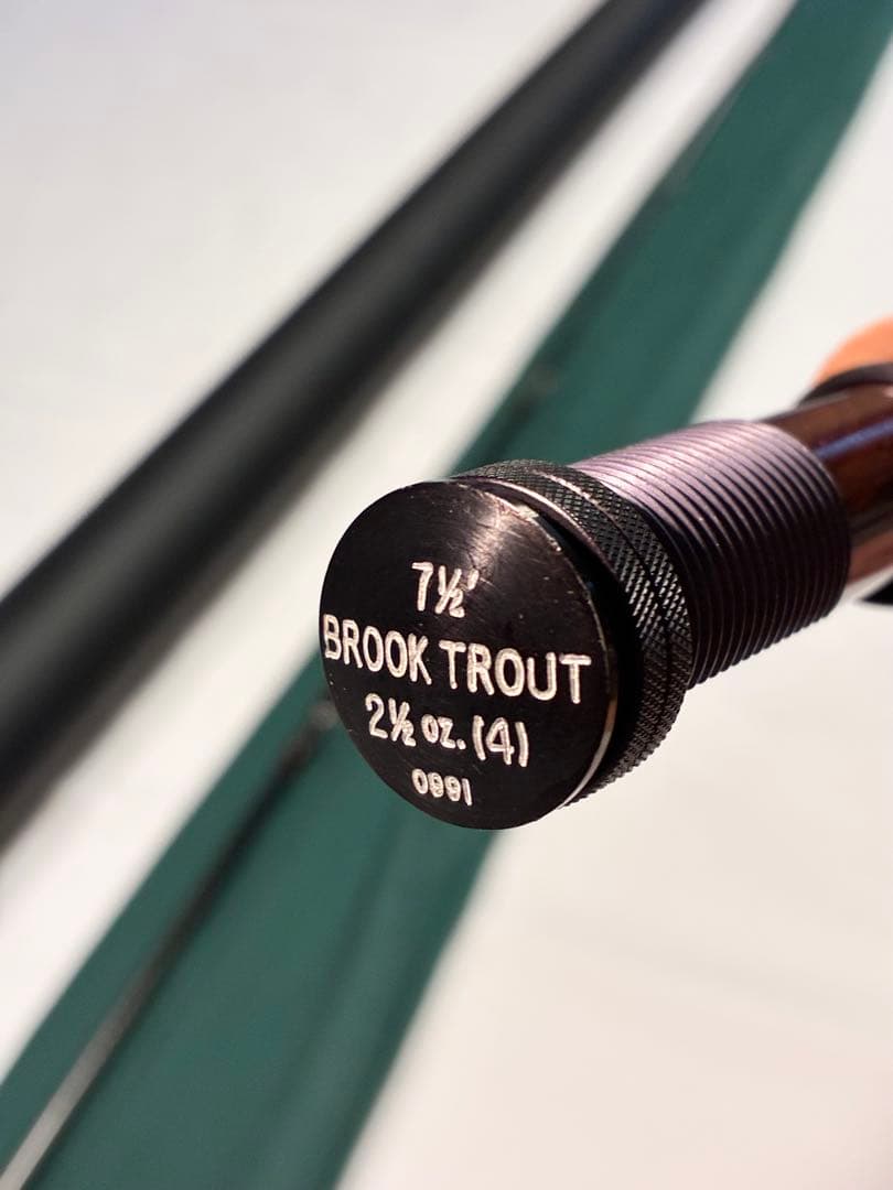 オービス　フライロッド　ブルックトラウト　7.6フィート、#4