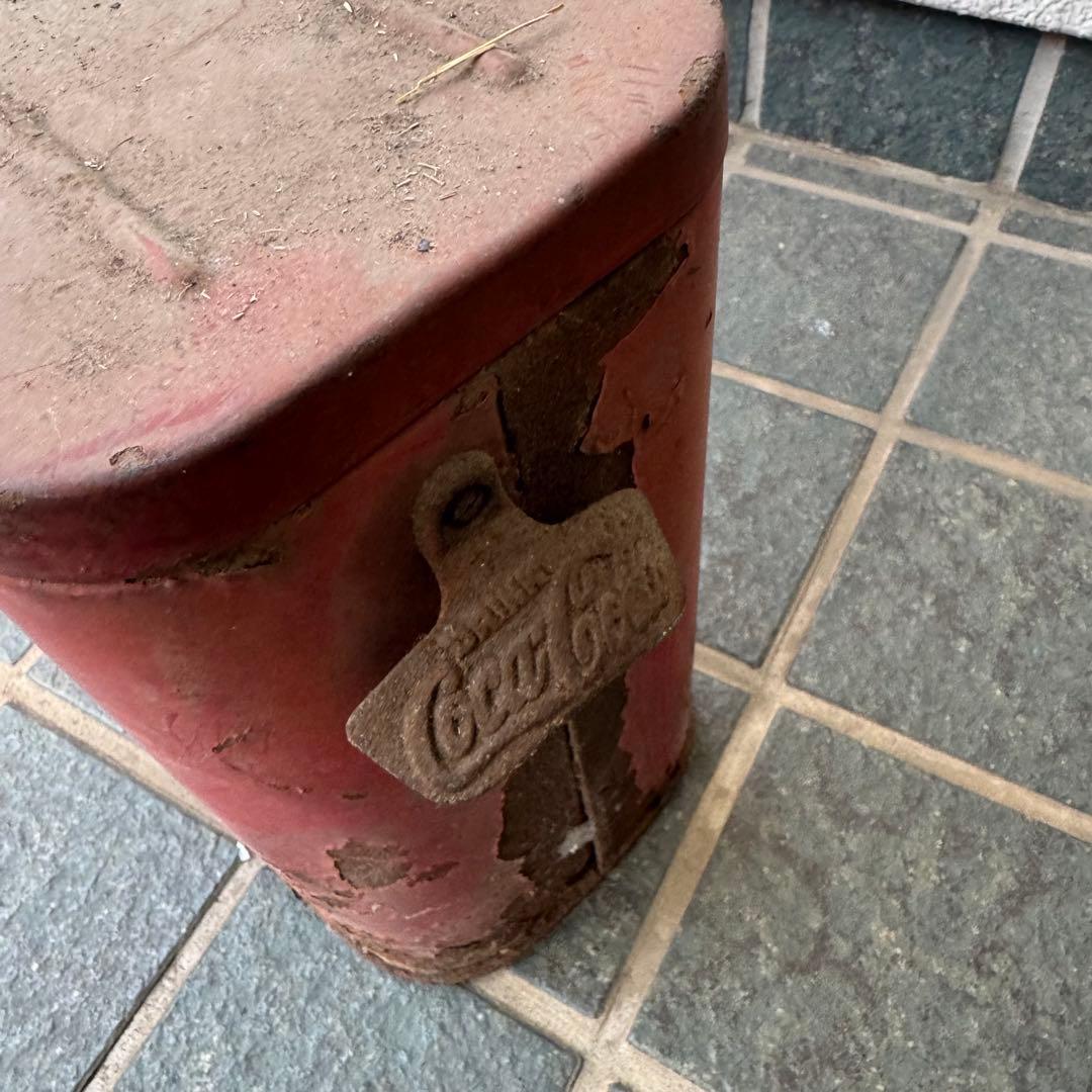 週末お値下げ Coca-Cola 赤い金属製クーラー