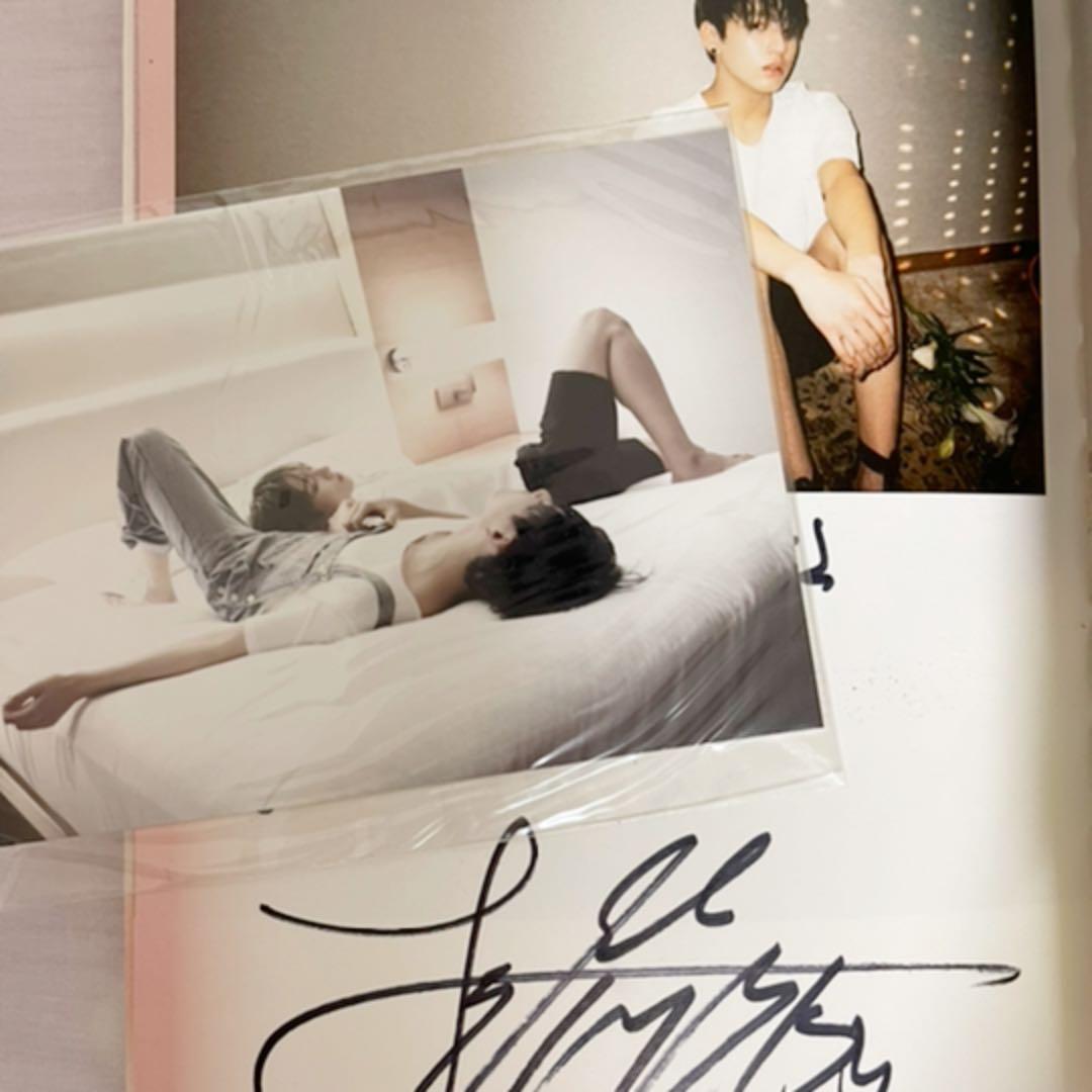 BTS ジョングク テテ サイン会配布生写真