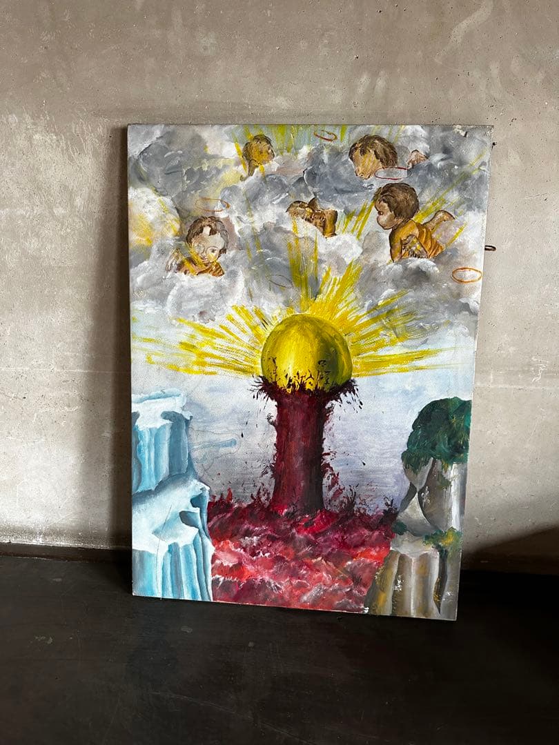 黙示録的な絵画（作家不明）