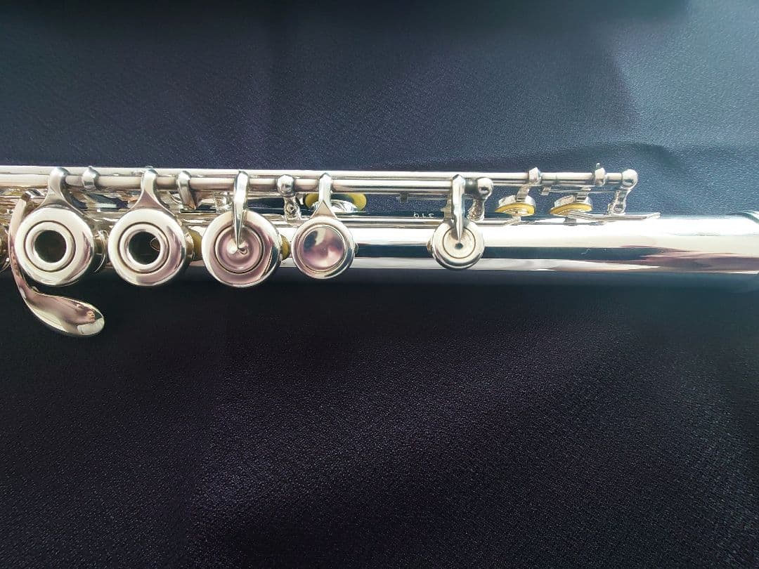 三響　SANKYO フルート シルバーソニック　Ｈ足部管　リングキイ