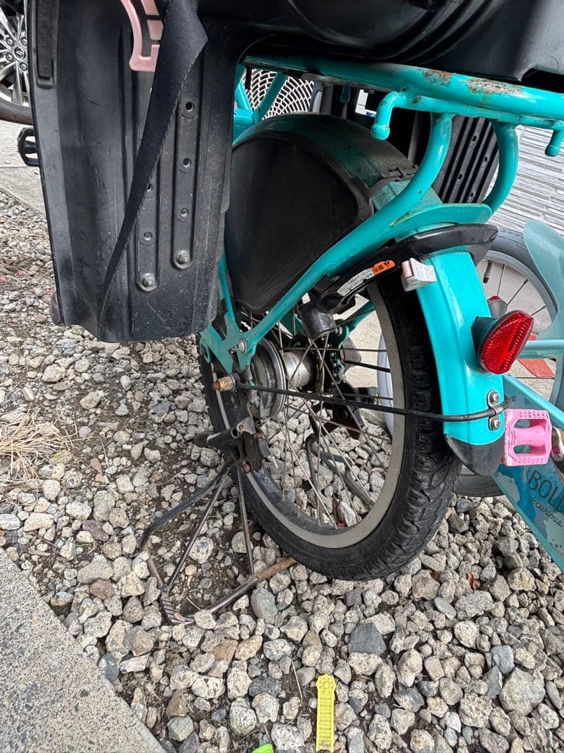 子供乗せ電動自転車　YAMAHA pass babby