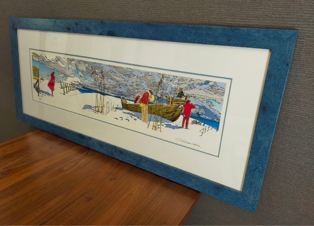 TUBE CDジャケット⭐︎コラボ作品 【わたせせいぞう絵画】遥かなる僕たちの海