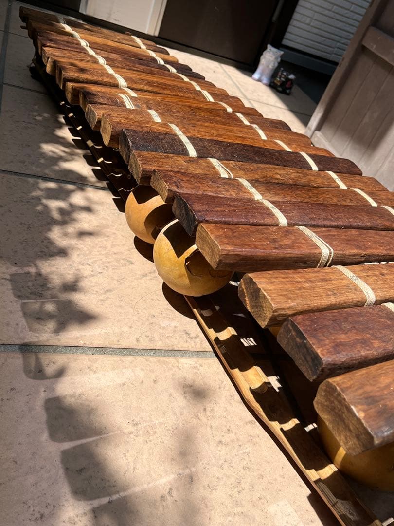 アフリカ　セネガル産　本格バラフォン　格安出品！