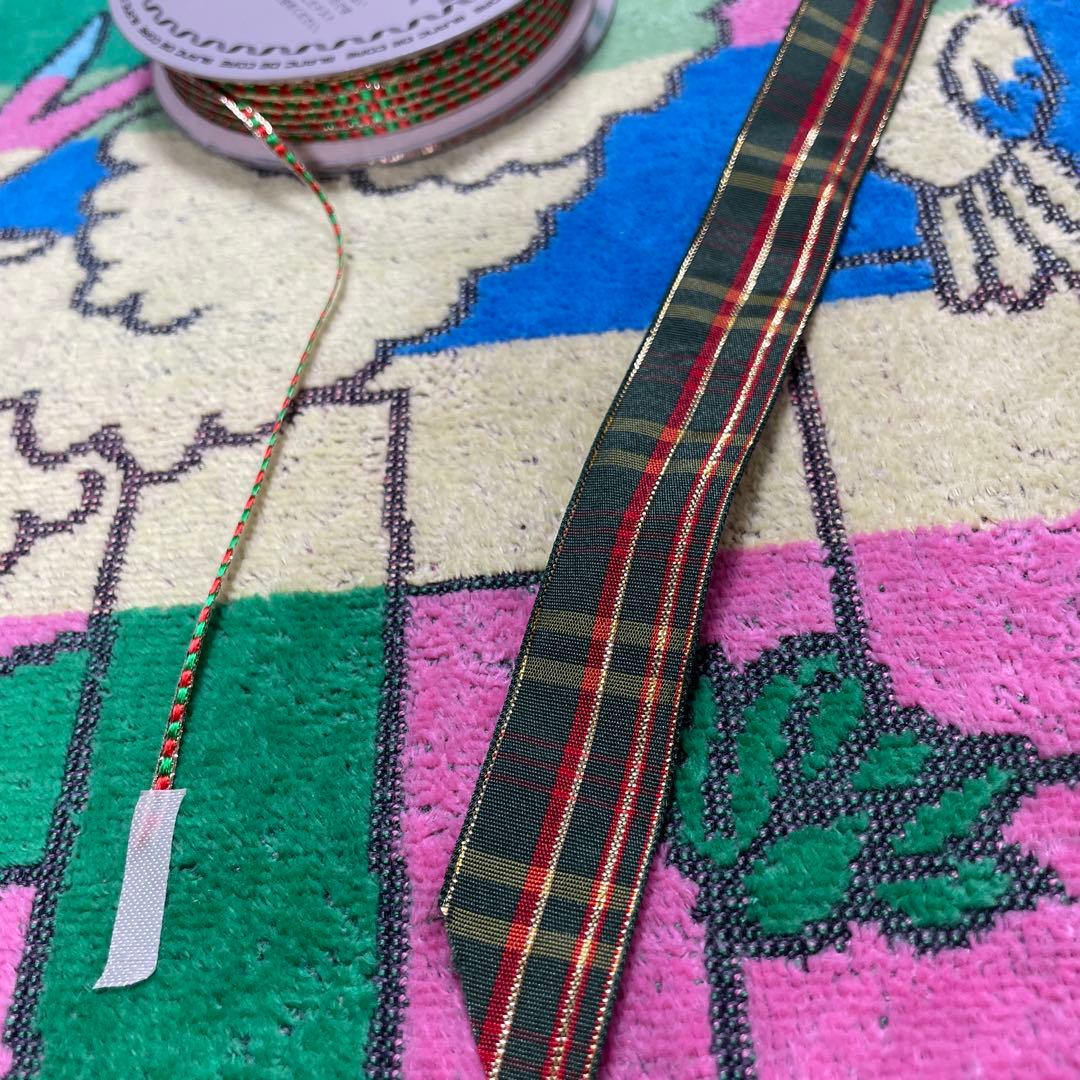 クリスマス用リボン計り売り