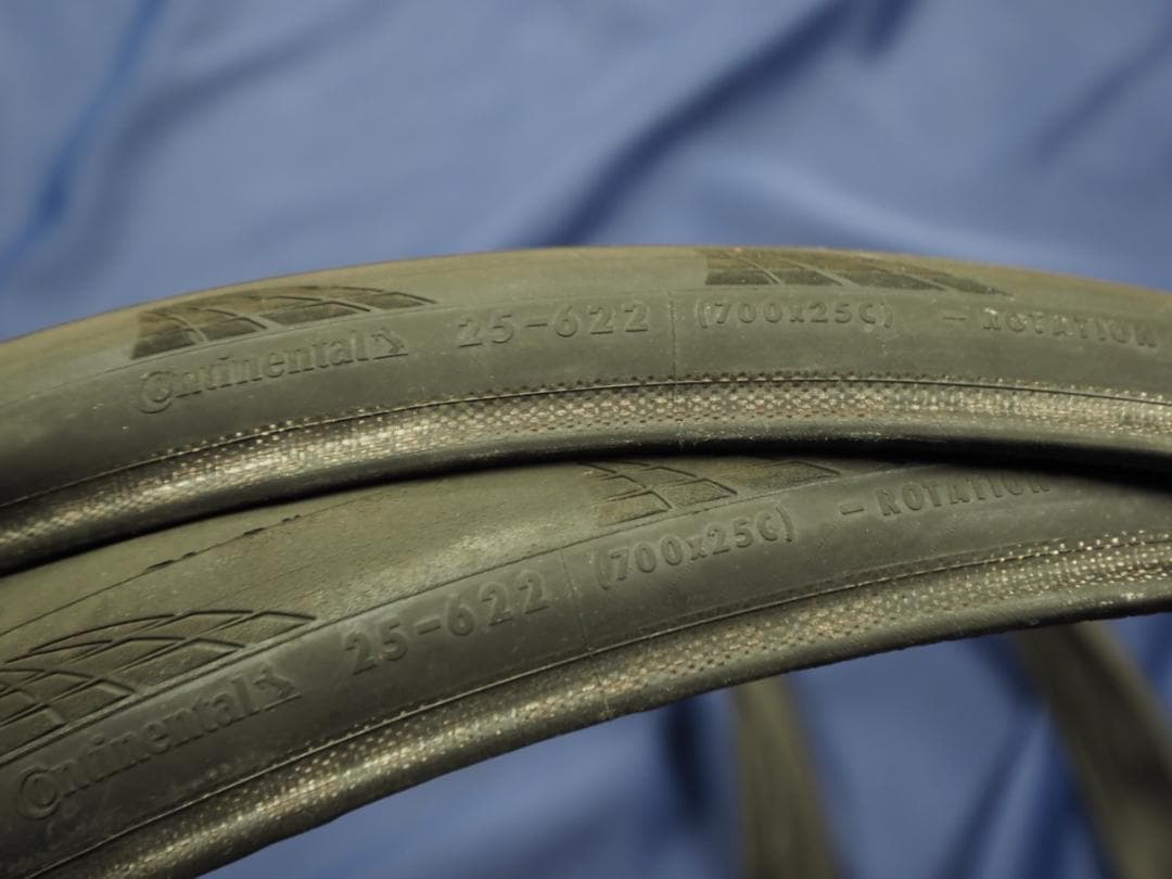 GP5000 ロードバイク クリンチャータイヤ 25C　中古