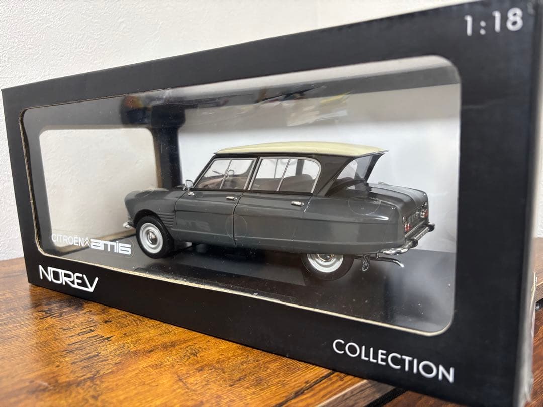 シトロエン　ami6 ノレブ　ミニカー 1/18 グレー　レア　アミ6