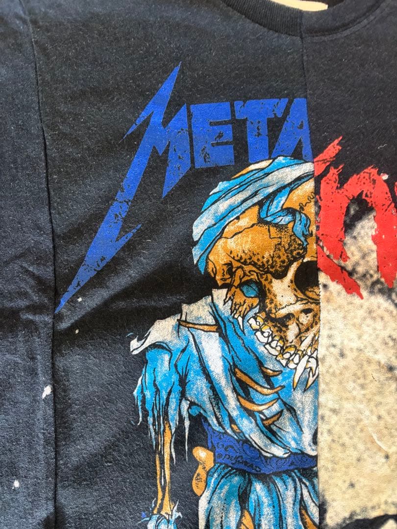 メタリカ Tシャツ ビッグシルエット スカルデザイン　お値下げ可能