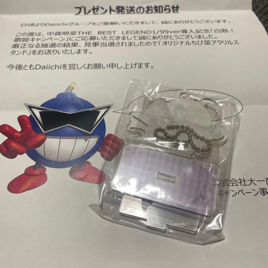 中森明菜　白熱 DESIRE アクリルスタンド　非売品