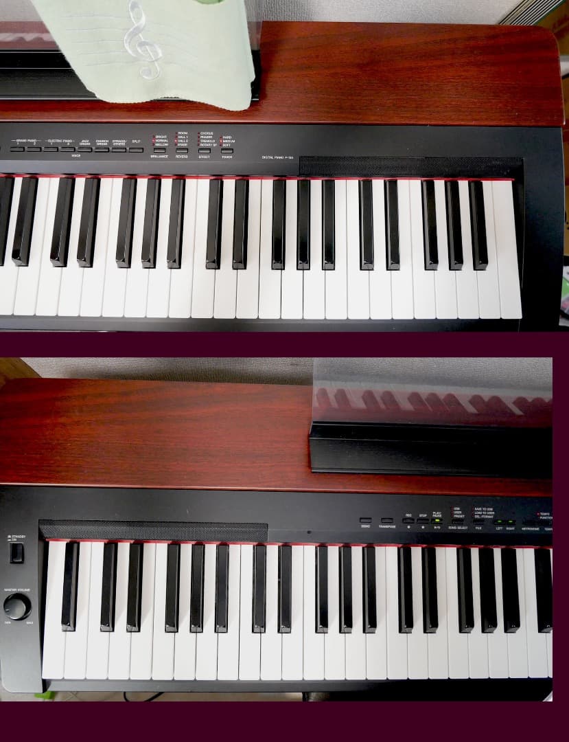 送料込★YAMAHA デジタルピアノ P-155① ヤマハ電子ピアノ88鍵盤本体