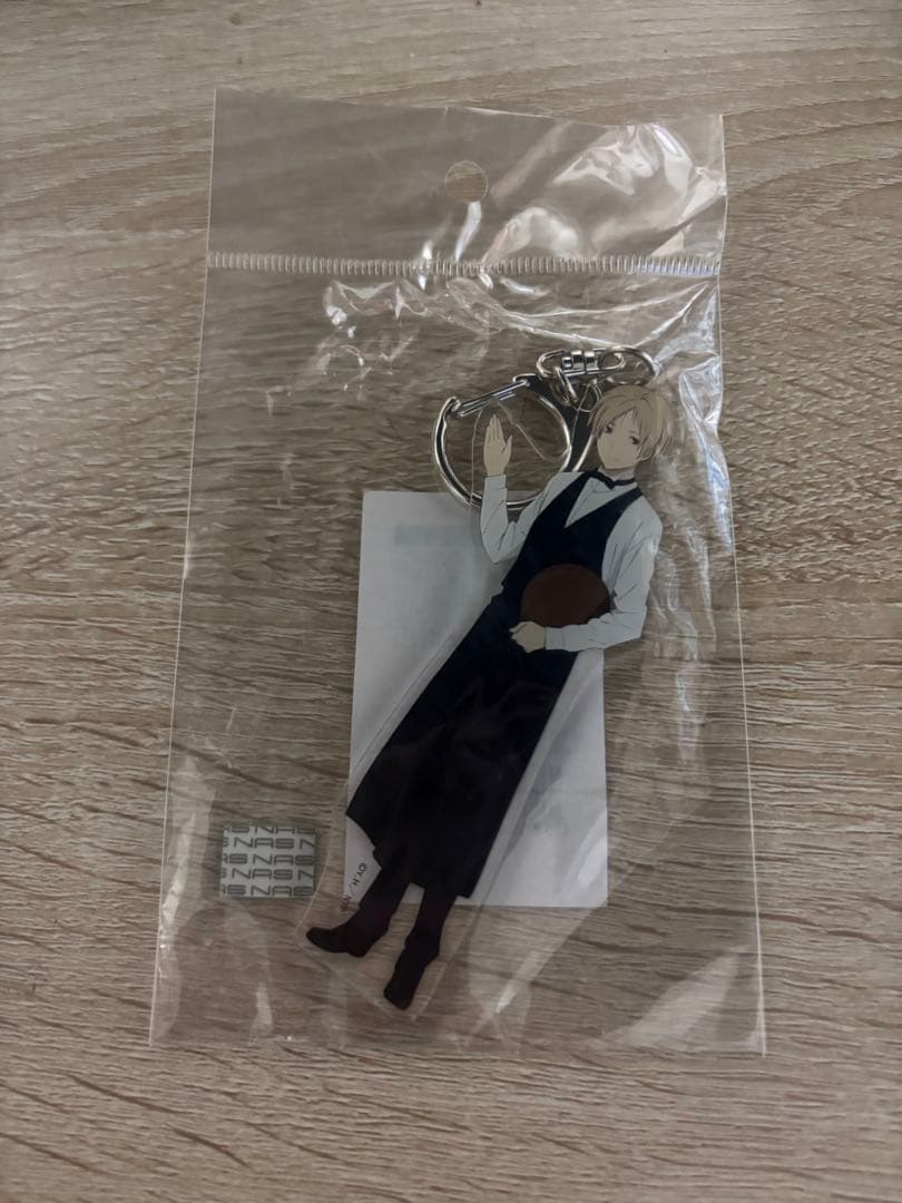 夏目友人帳　アニマックスカフェ　アクリルキーホルダー