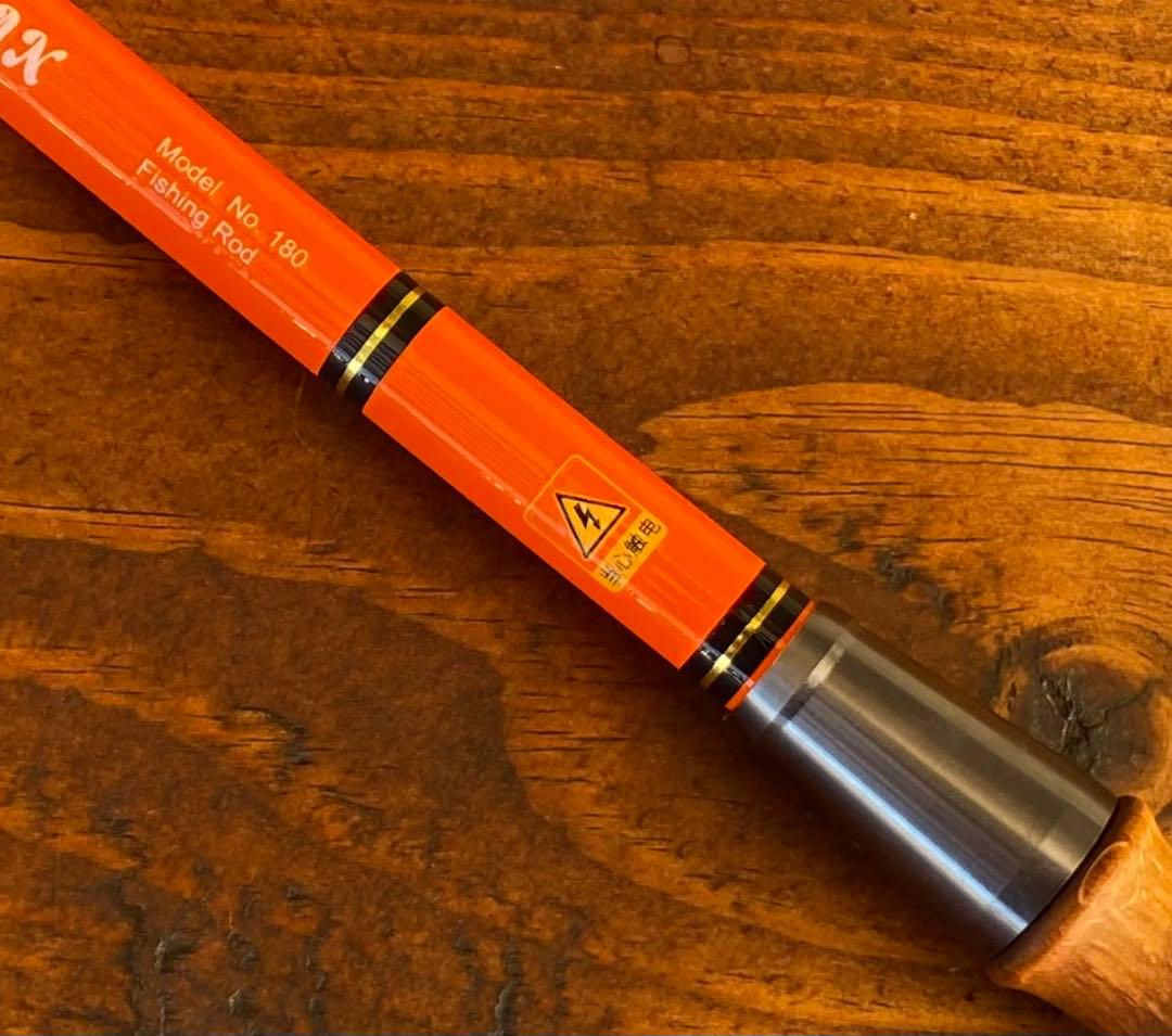 タナゴ釣りセット　ウッドグリップ　1.8M 新品　タナゴ竿　タモ網　収納box