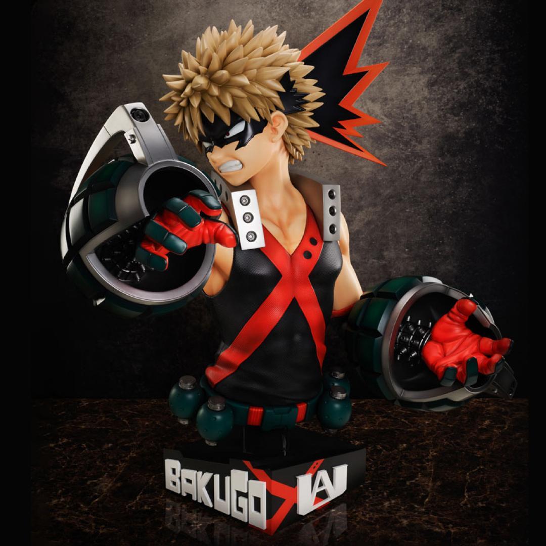 【新品】爆豪勝己 1/1 胸像フィギュア『僕のヒーローアカデミア』F:NEX限定