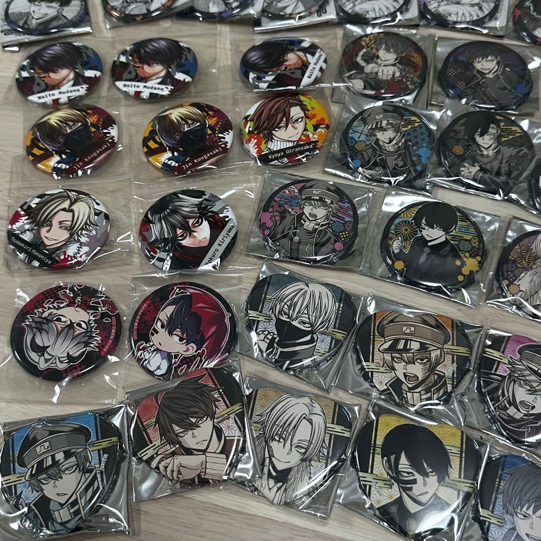 桃源暗鬼 缶バッジ まとめ売り アニメイト まねきねこ 原作 ホログラム