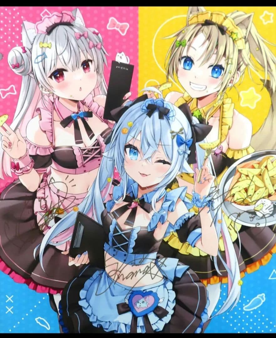 えれっと　カグラナナ　なつめえり　ファンダムアート　EX 1　自筆サイン入り