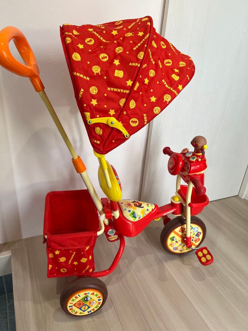[人気キャラクター‪☆]＼アンパンマン／三輪車