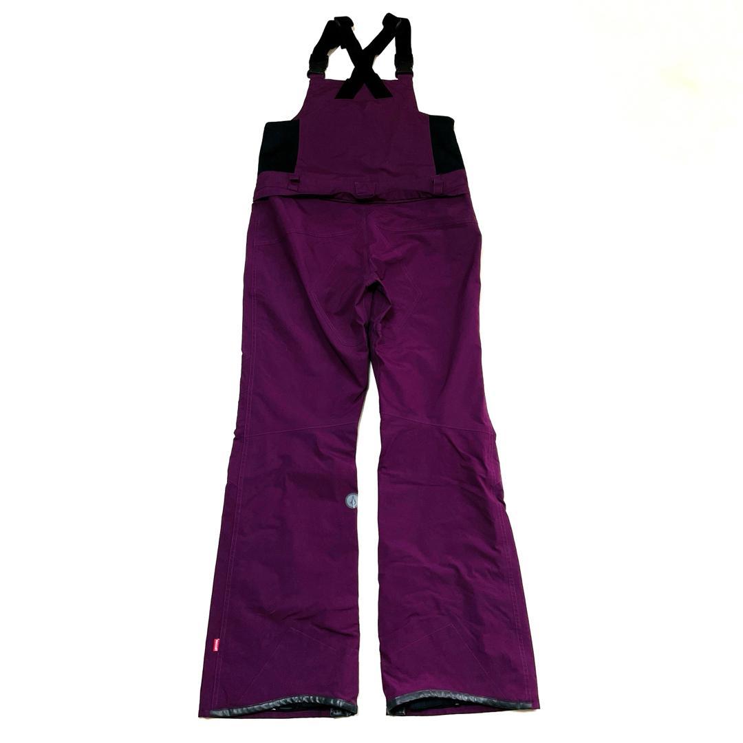 6635 ボルコム　ビブパンツ　ゴアテックス　RECCO ボルドー