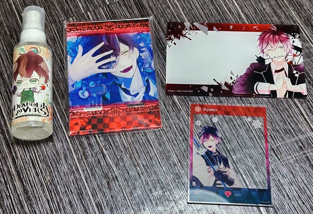 DIABOLIKLOVERS逆巻アヤト 推し缶バッジ他まとめ売り　セット