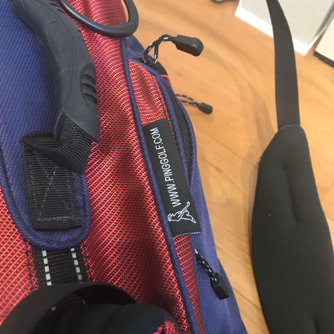 希少◆PING ピン ◆スタンド型 キャディバッグ 中古