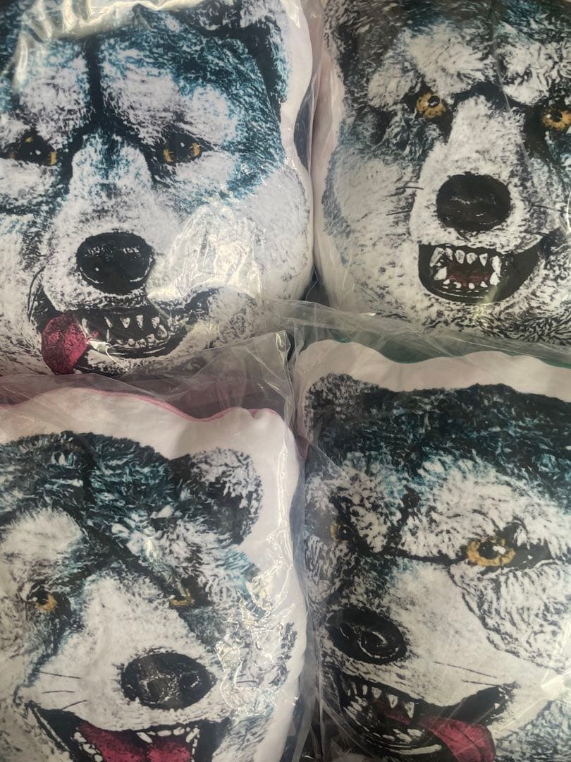 一番くじ MAN WITH A MISSION フェイスクッション　4種