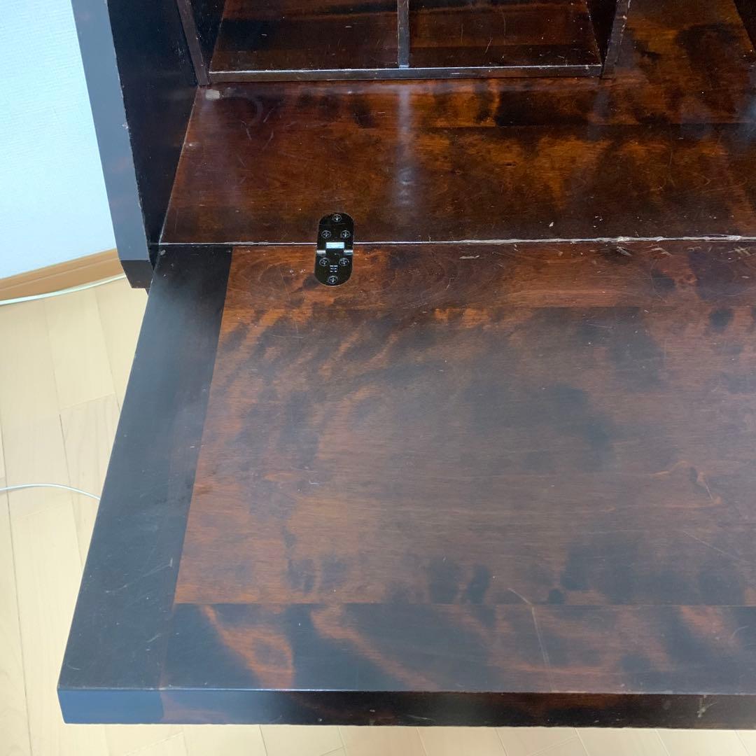 北海道民芸家具 ライティングビューロー デスク＋椅子セット販売可能