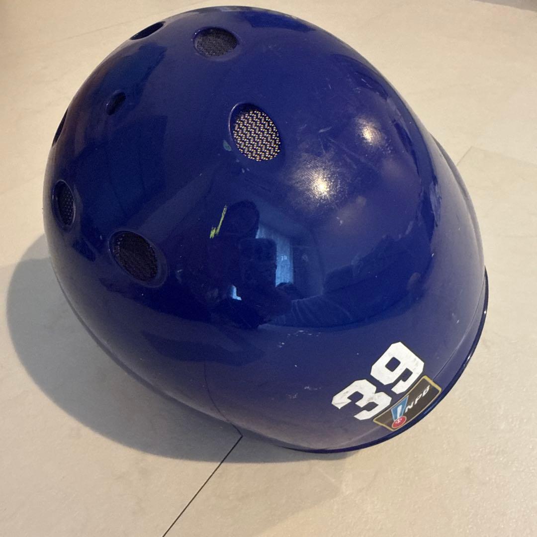 【非売品/超レア】中日ドラゴンズ　プロ支給品　ヘルメット　左打ち用