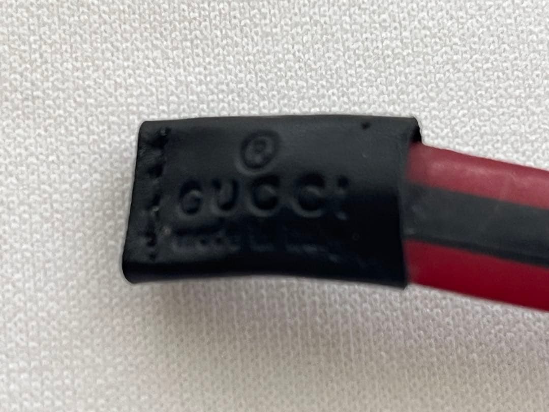 GUCCI グッチ GGキャンバス レッド ベアーぬいぐるみ