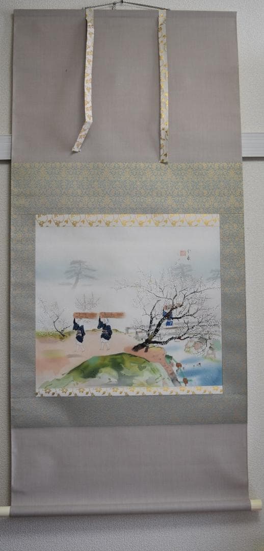 コロナ制圧祈願還元キャンペーン・生誕125年・堂本印象　絹本彩色筆