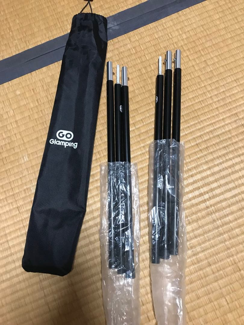 GOGlamping パップテント＋専用オプション＋二又ポール