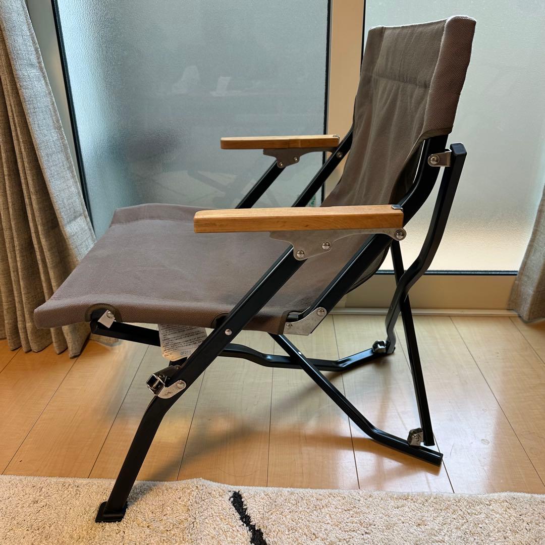  peak スノーピーク　ローチェア　ショート　グレー　美品
