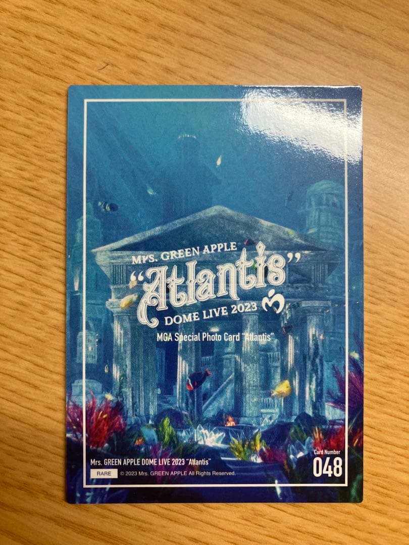 ミセス　大森元貴　レア　Atlantis