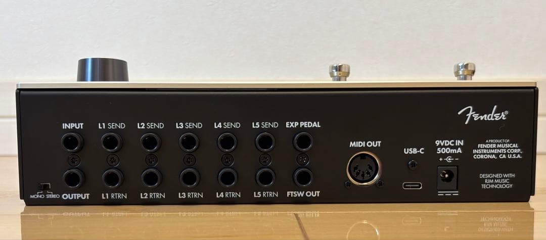 【美品】Fender Switchboard Effects Operator