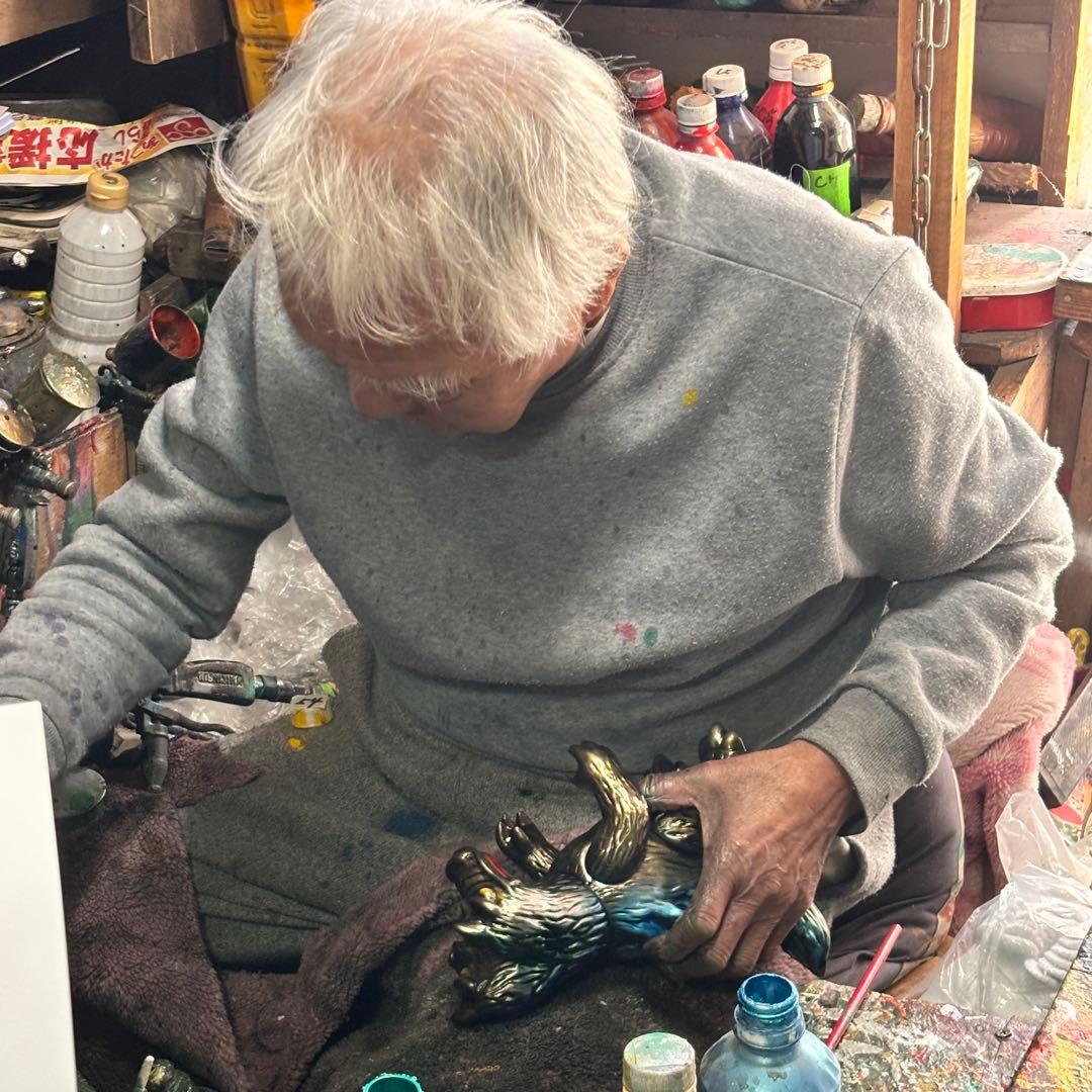 マルサン バロン カスタムペイント マルモン ソフビ・ブルマァク・やまなや