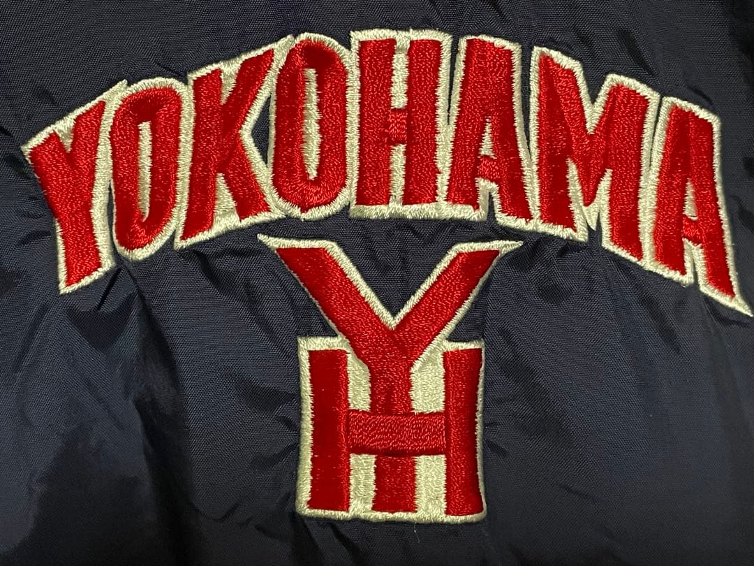 祝センバツ レア 横浜高校 野球部 練習着 Vジャン ピステ アップシャツ F