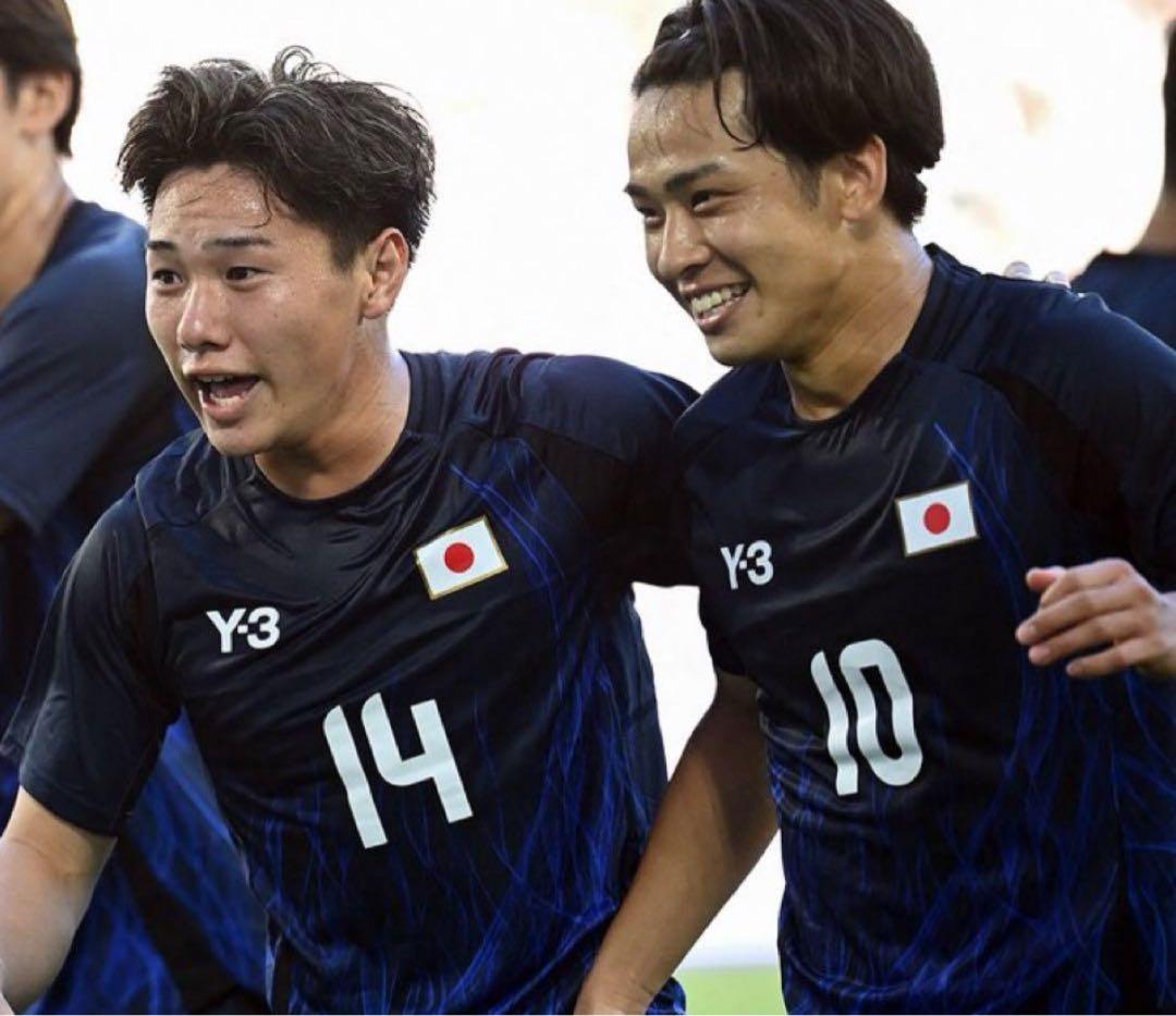 Y-3 サッカー 日本代表 オリンピック ユニフォーム 選手 着用