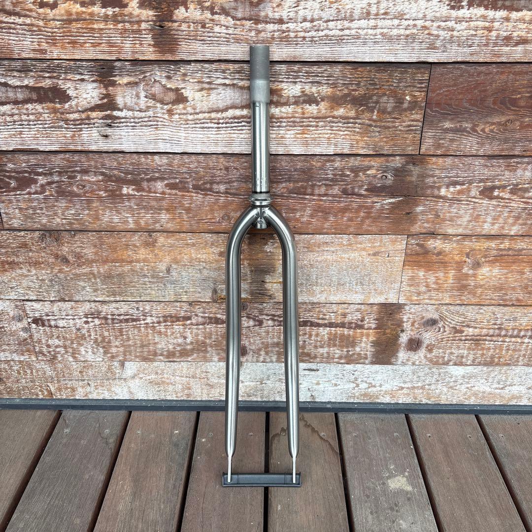 【未使用】アルベルト（AB）フロントフォーク 27インチ シルバー