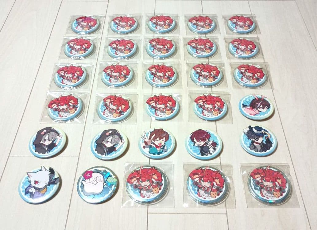 Crazy Raccoon　CRフェス2025　缶バッジ　30個セット