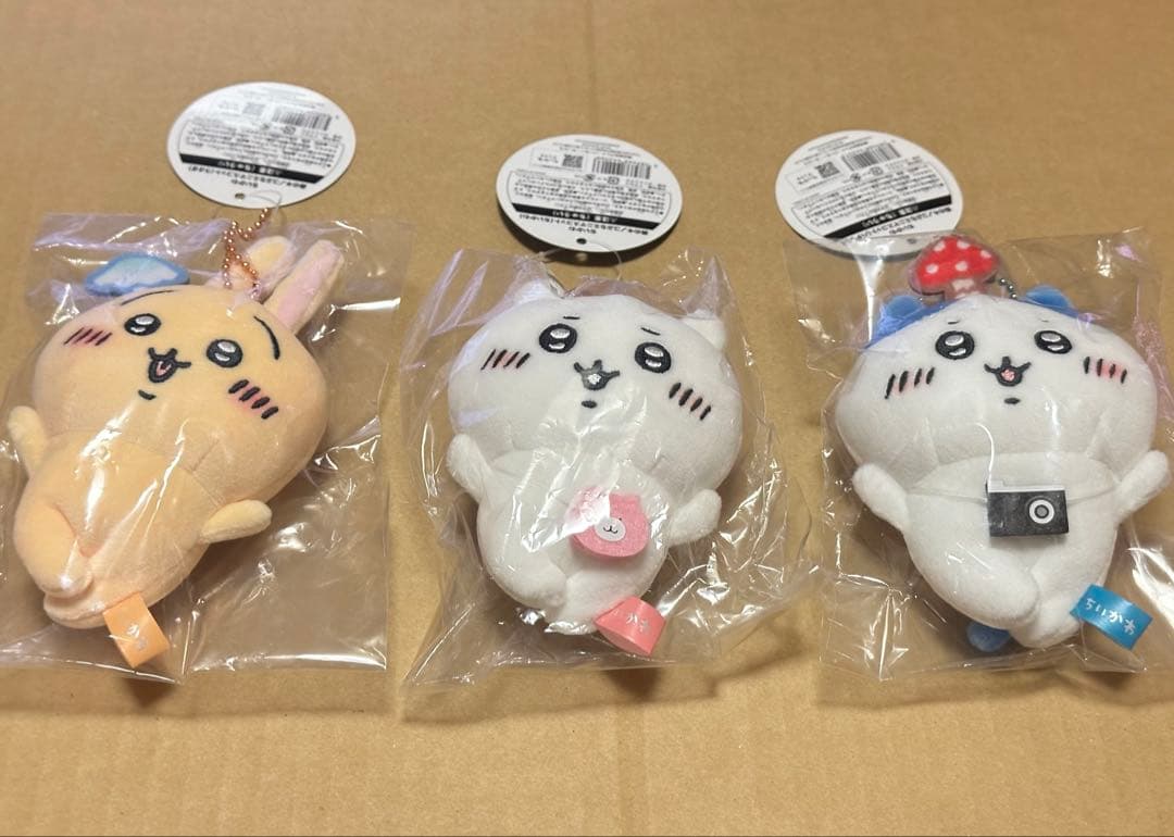 森のキノコ・ぷちミニマスコット⚫︎ちいかわ・ハチワレ・うさぎ