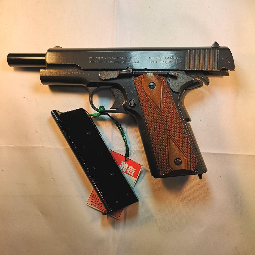 限定品 WA S.C. W. COLT M1911 HWブロ—バックガスガン